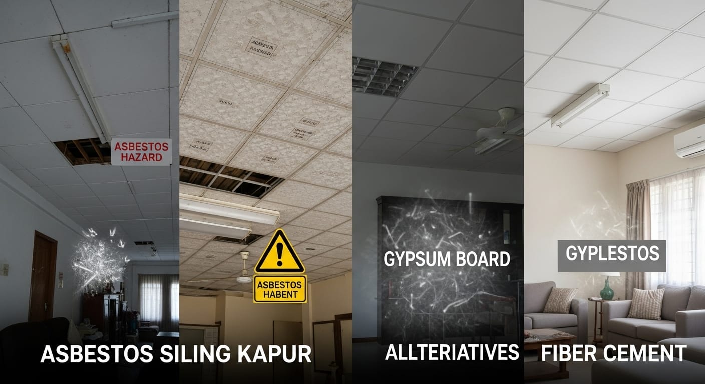 asbestos siling kapur