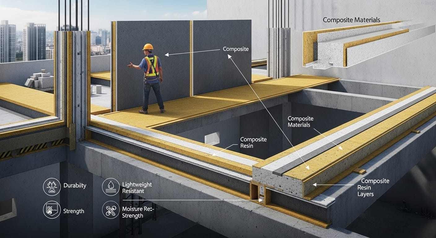 bahan komposit dan kepentingannya dalam bangunan