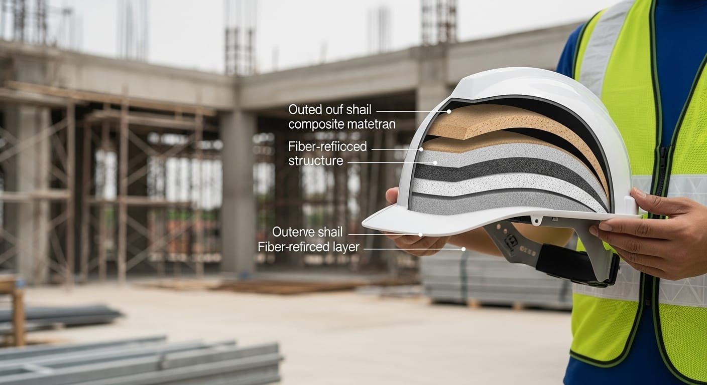 bahan komposit untuk helmet konstruksi