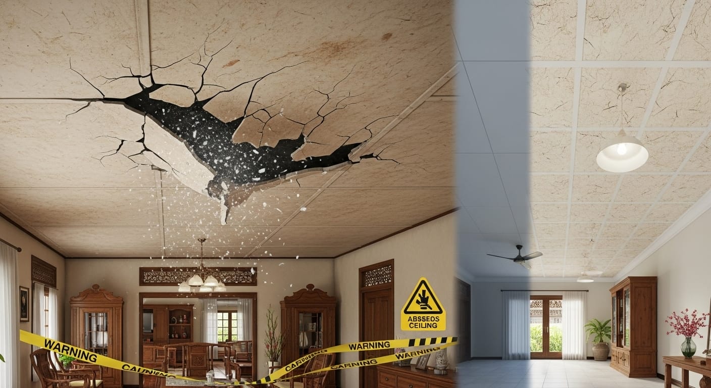 bahaya siling asbestos