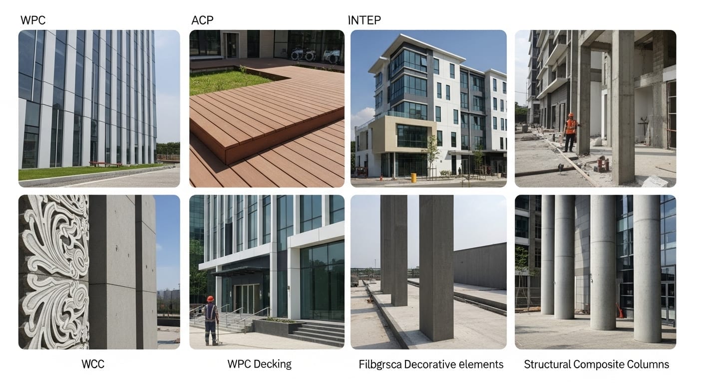 contoh bahan komposit untuk bangunan