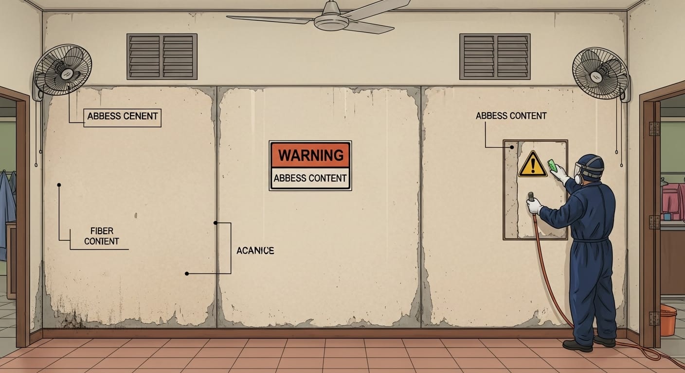 dinding asbestos untuk rumah
