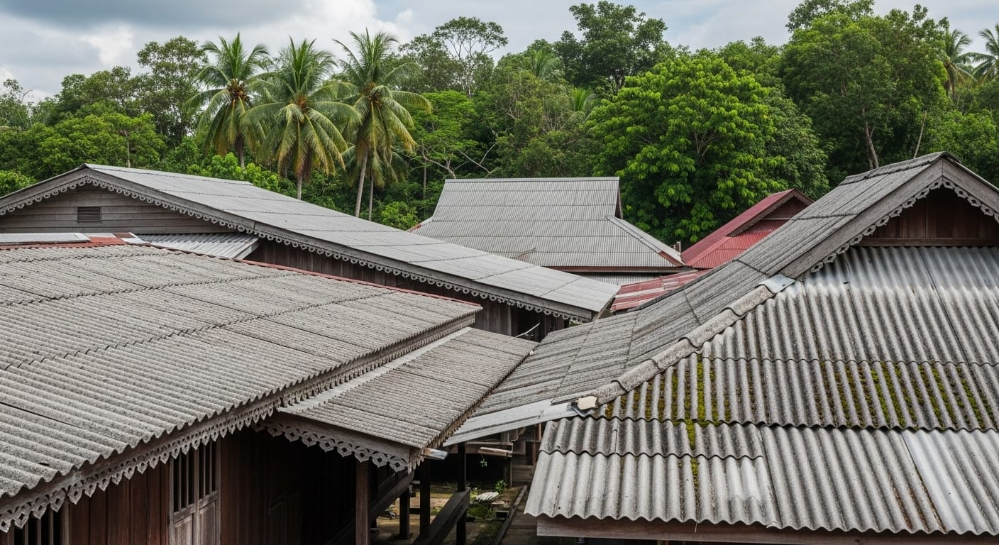 jenis bumbung asbestos