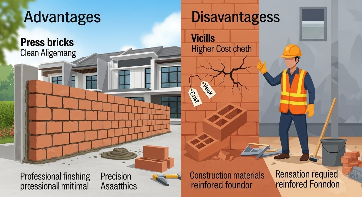 kelebihan dan keburukan bata press