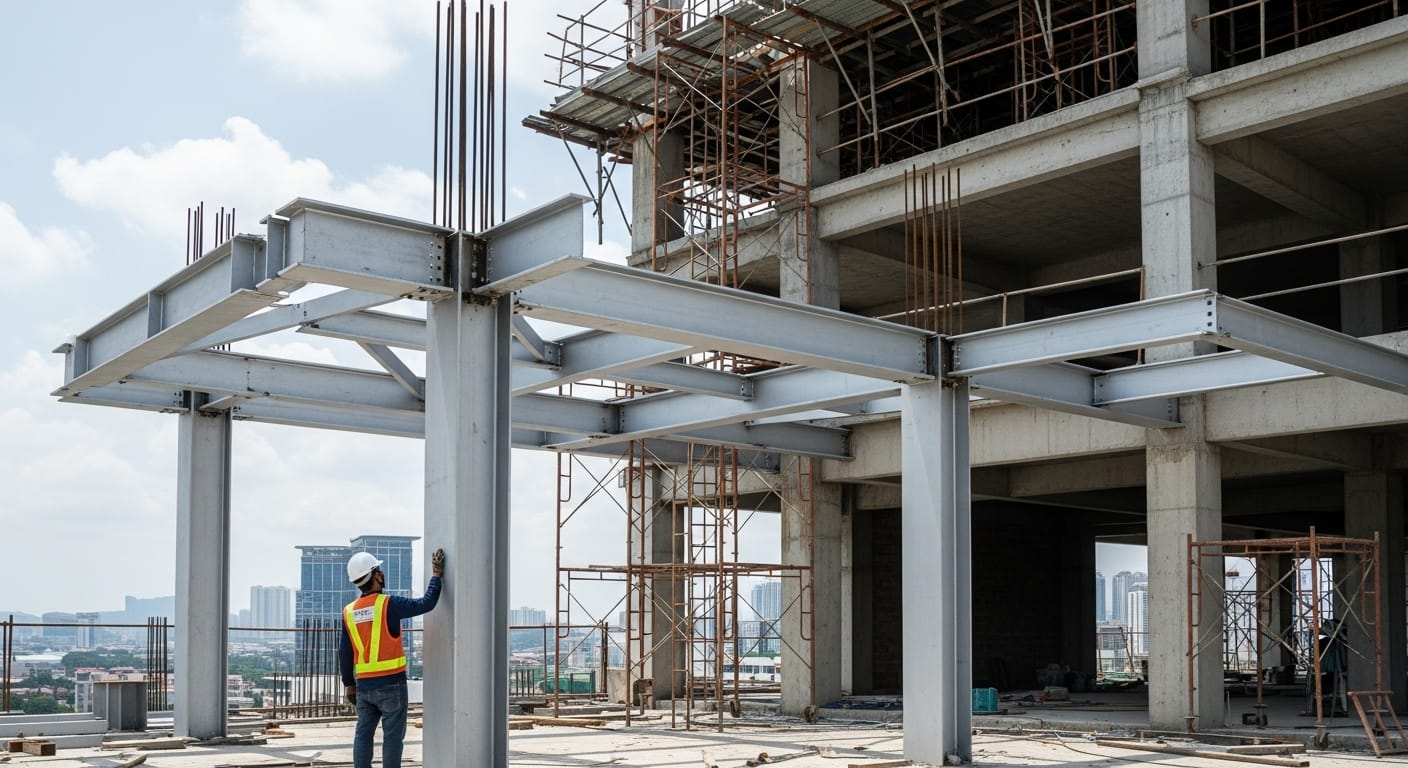 keluli aloi untuk bangunan