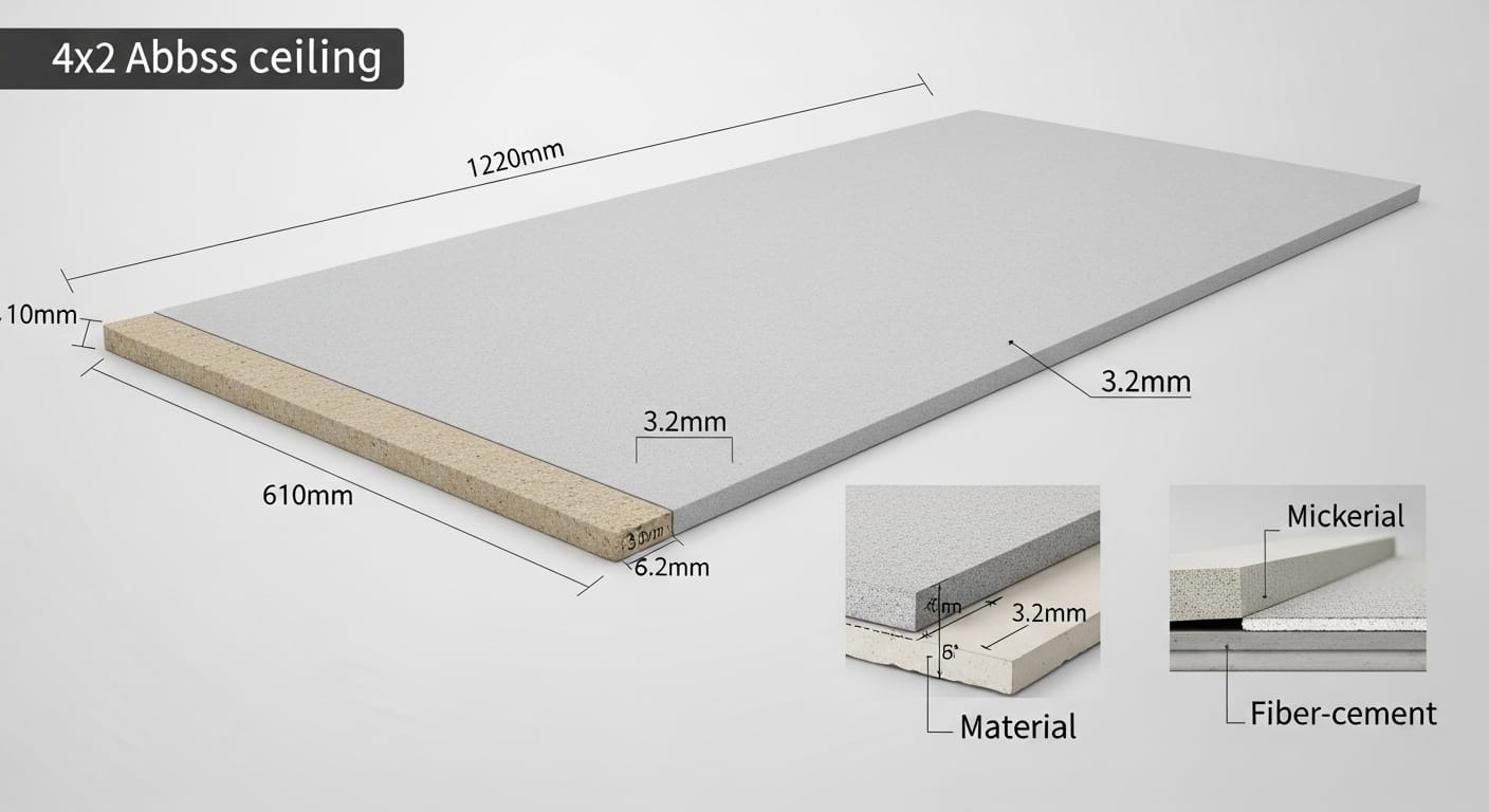 spesifikasi siling asbestos 4x2