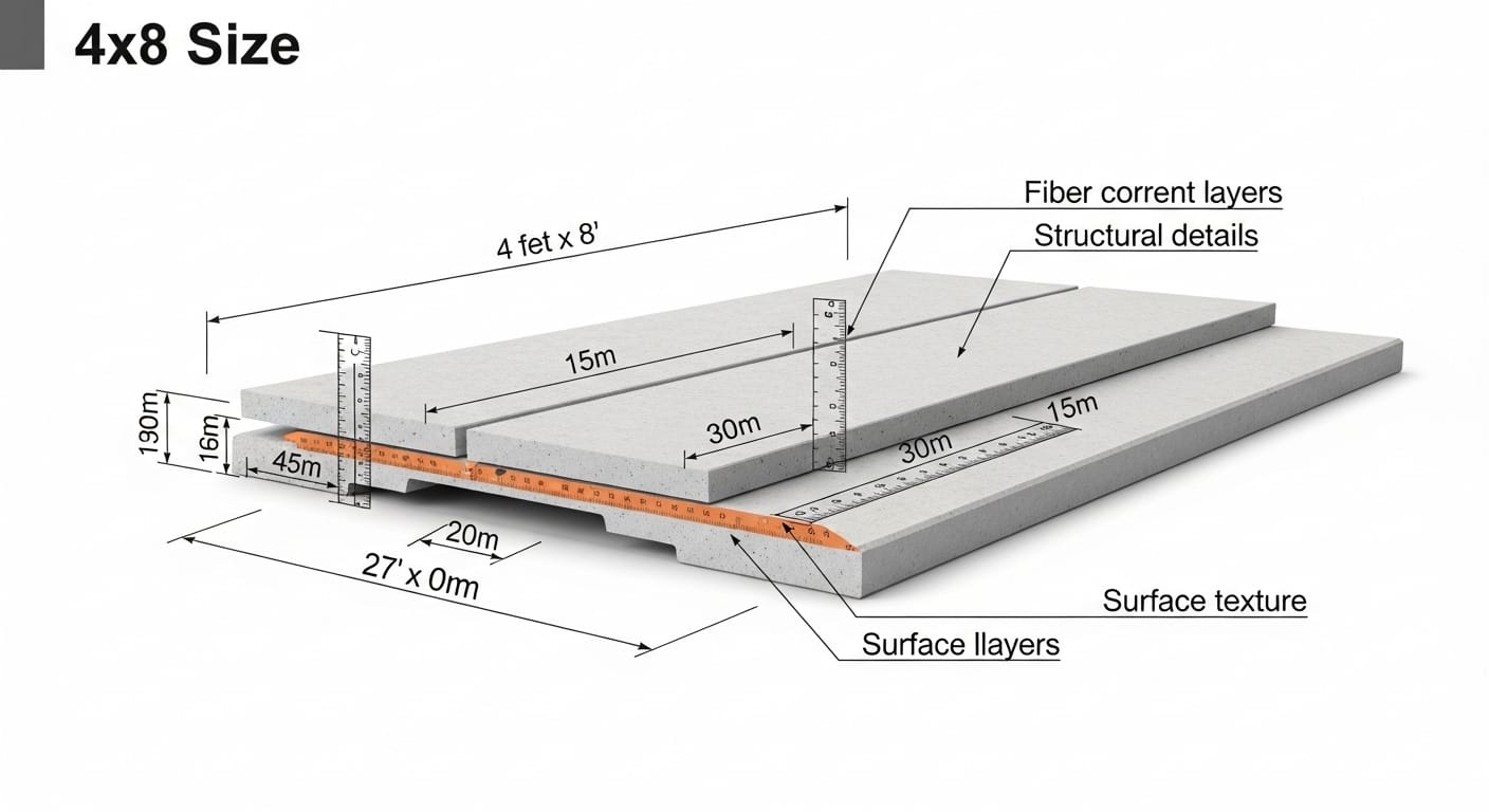 spesifikasi siling asbestos 4×8