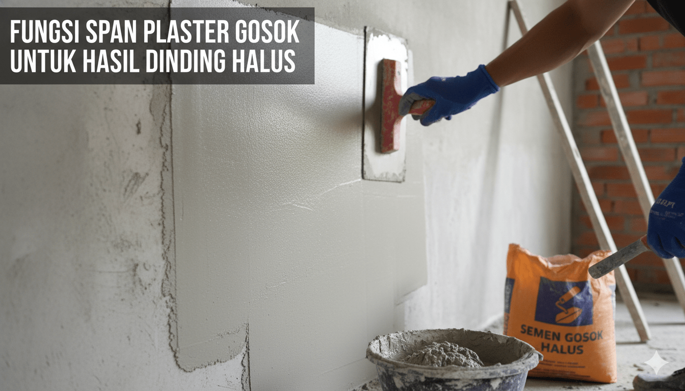 fungsi span plaster gosok