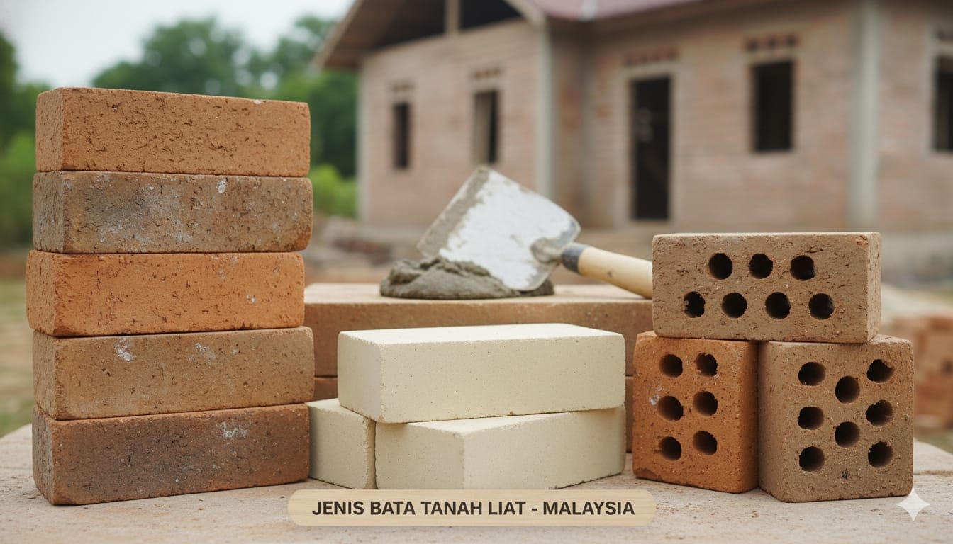 jenis bata dari tanah liat