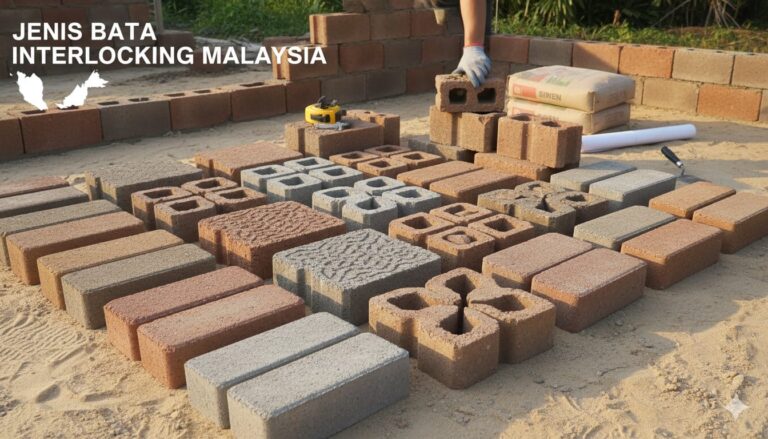 jenis bata untuk interlocking