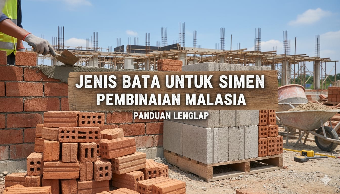 jenis bata untuk simen