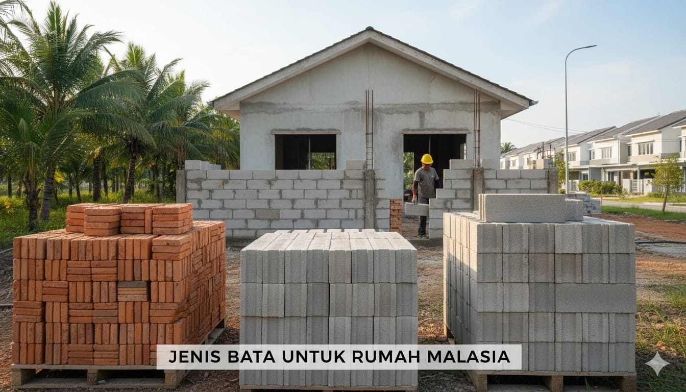 jenis bata untuk struktur rumah