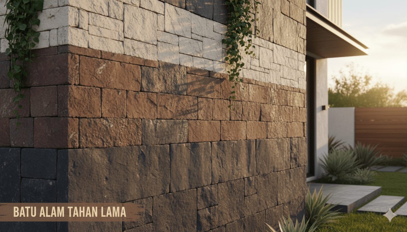 jenis batu alam untuk lantai rumah