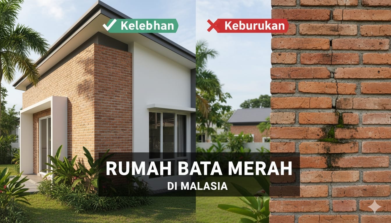 kelebihan dan keburukan rumah bata merah