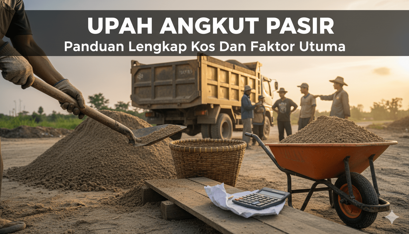 upah angkut pasir panduan lengkap kos dan faktor utama