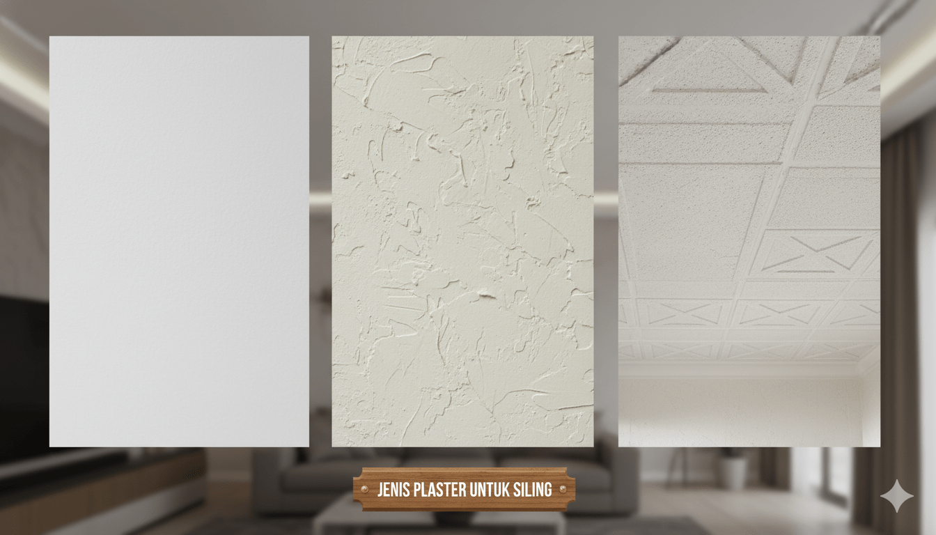 jenis plaster untuk siling