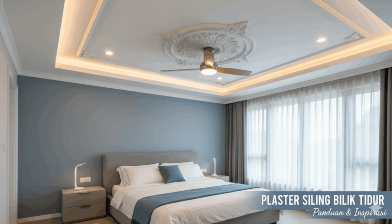 plaster siling untuk bilik tidur