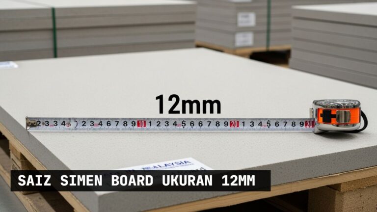 saiz simen board ukuran 12mm