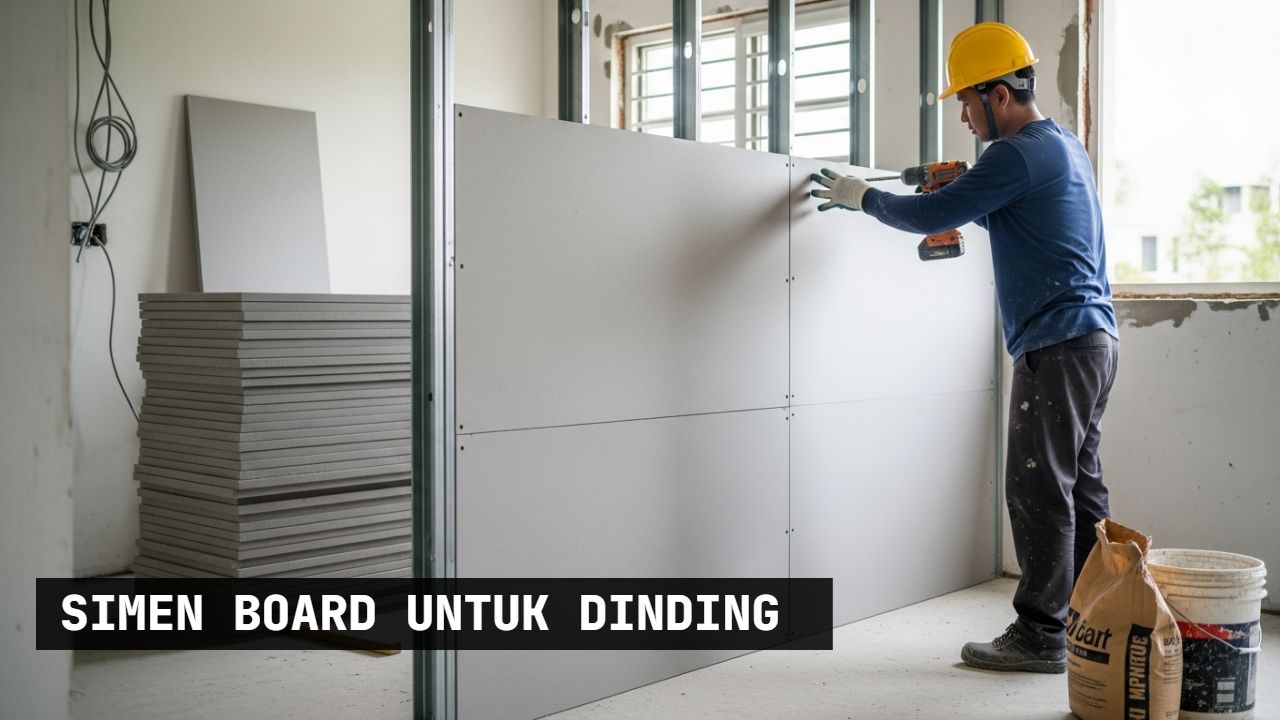 simen board untuk dinding