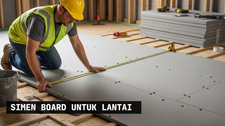 simen board untuk lantai