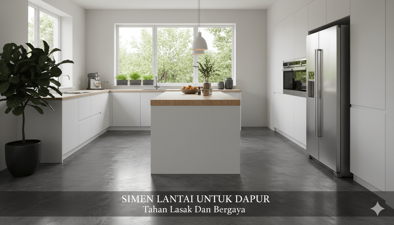 simen lantai untuk dapur