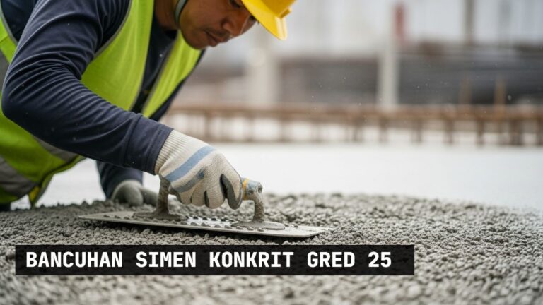 bancuhan simen konkrit gred 25
