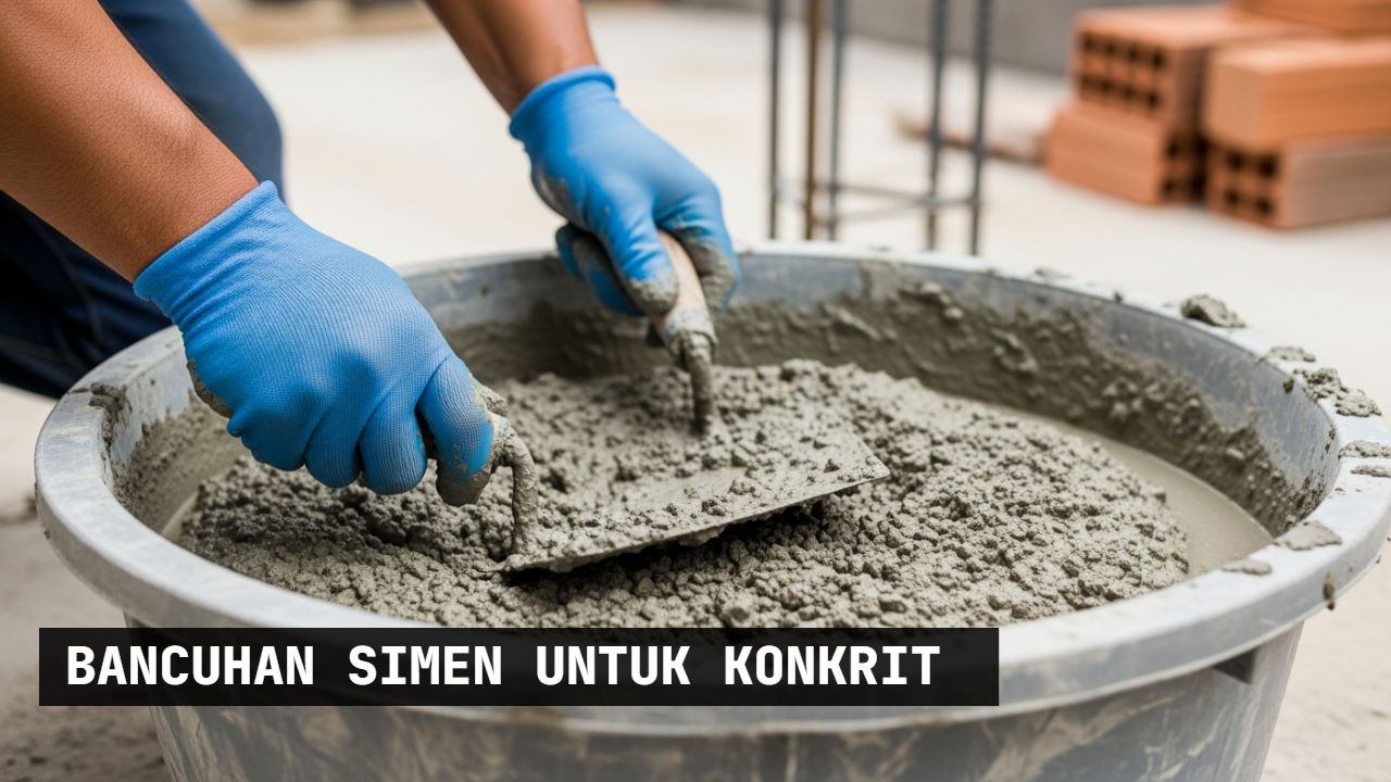 bancuhan simen untuk konkrit