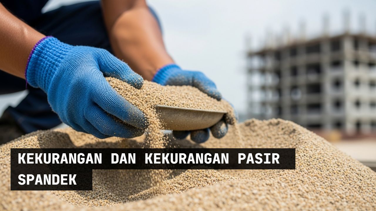 kekurangan dan kekurangan pasir spandek