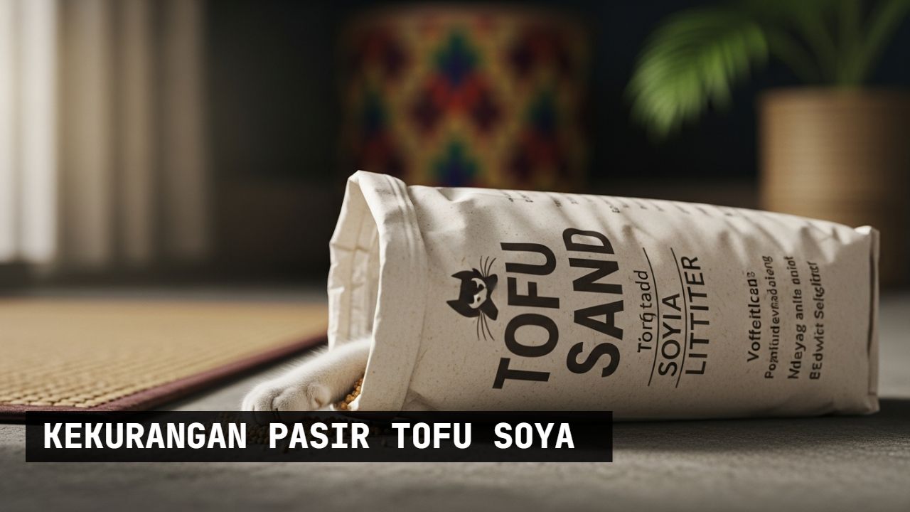 kekurangan pasir tofu soya
