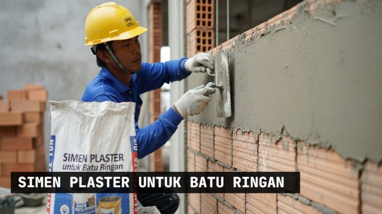 simen plaster untuk batu ringan