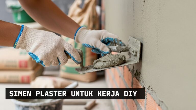 simen plaster untuk kerja diy