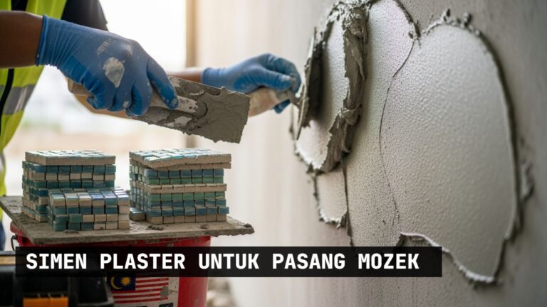 simen plaster untuk pasang mozek