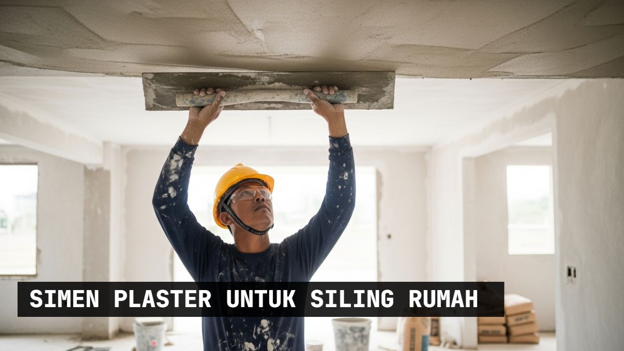 simen plaster untuk siling rumah