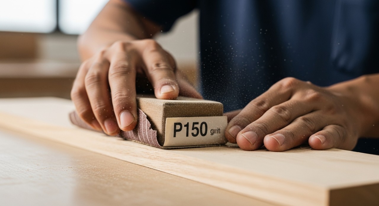 fungsi kertas pasir saiz 150