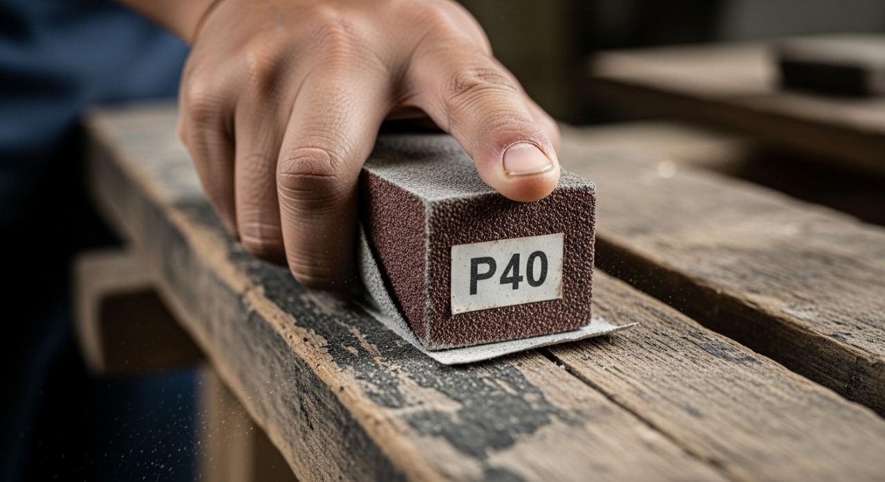 fungsi kertas pasir saiz 40