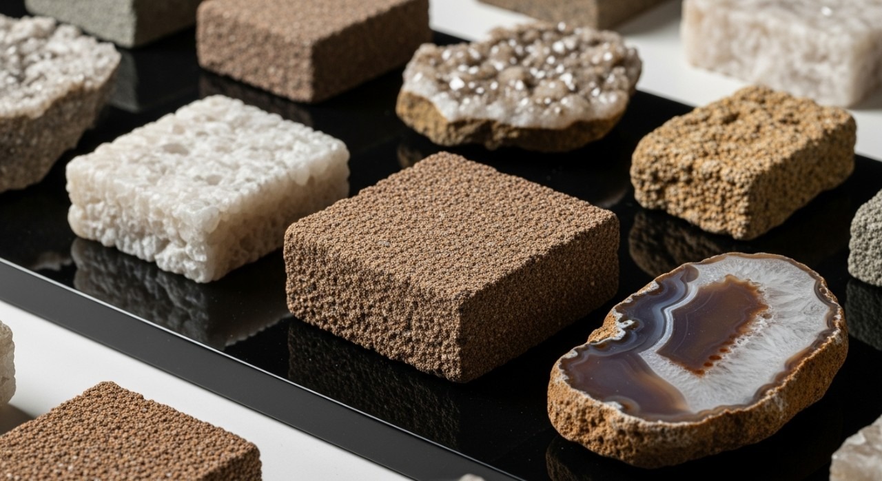 jenis batu alam kandungan silika