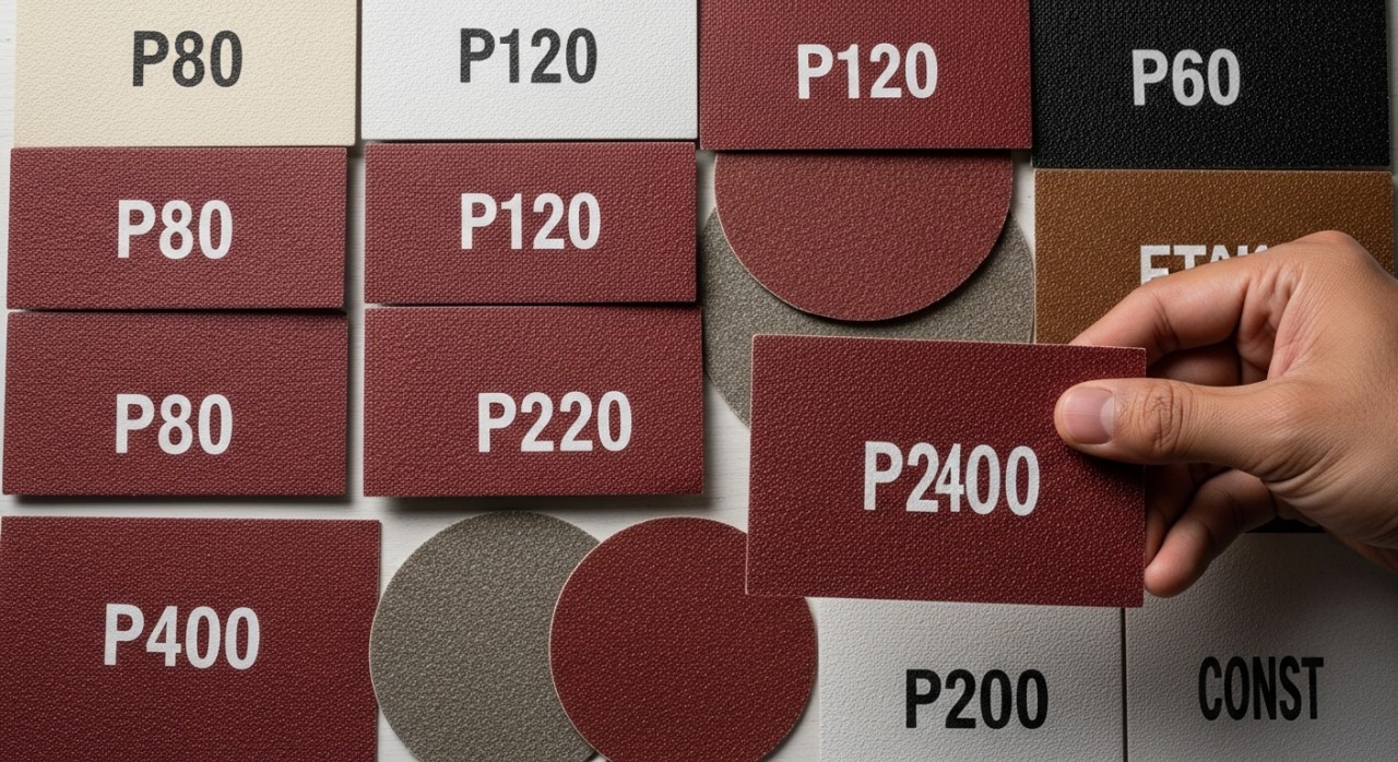 jenis jenis saiz kertas pasir