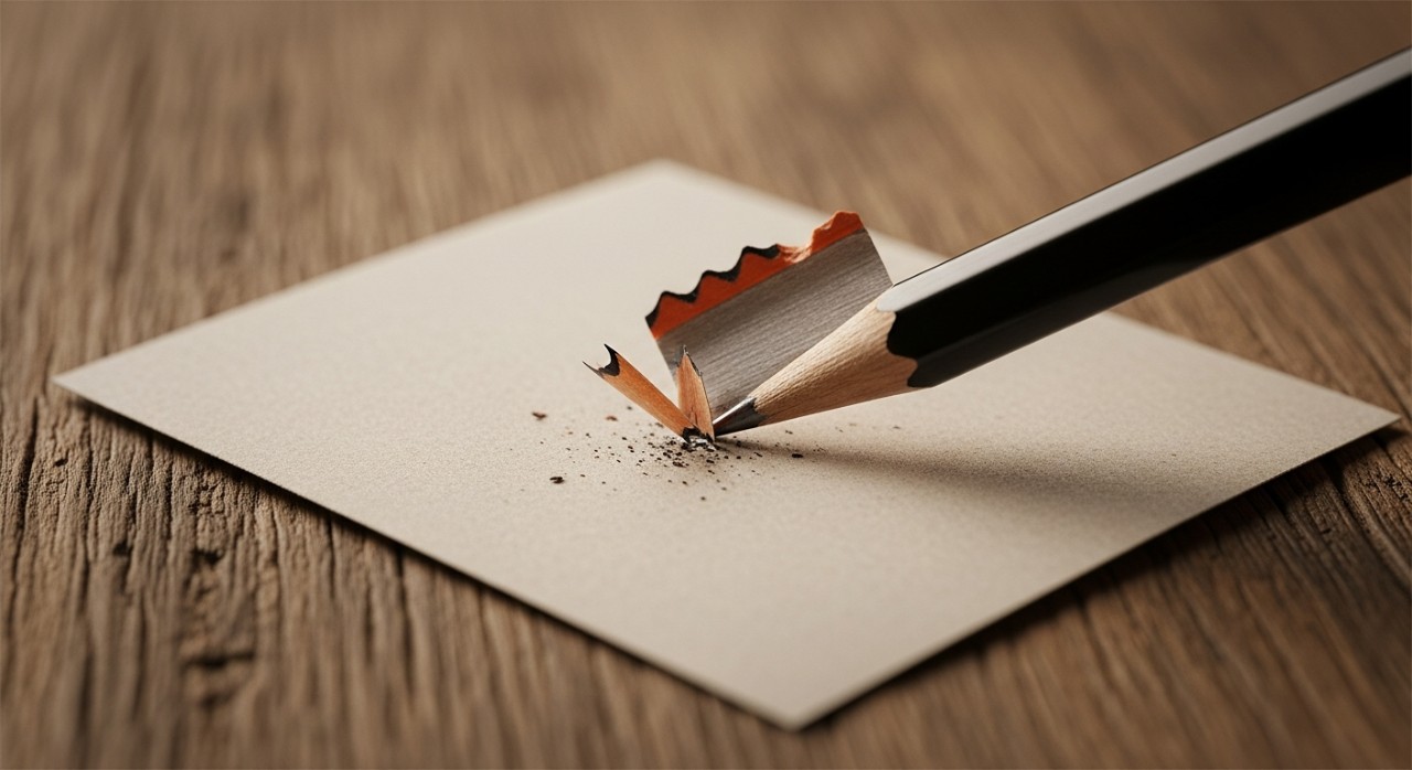 kertas pasir untuk asah pensil khat