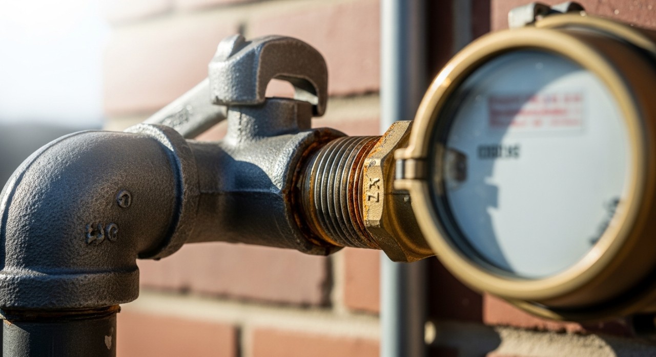 paip besi untuk meter air