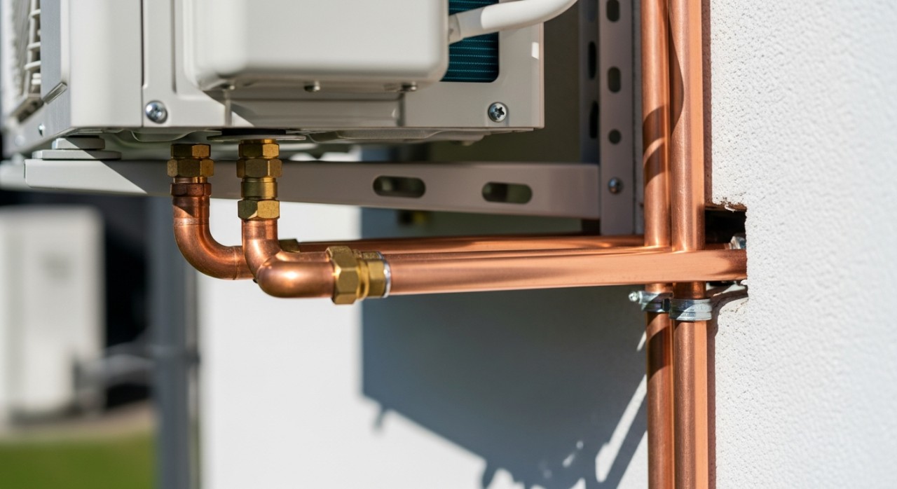 paip tembaga aircond