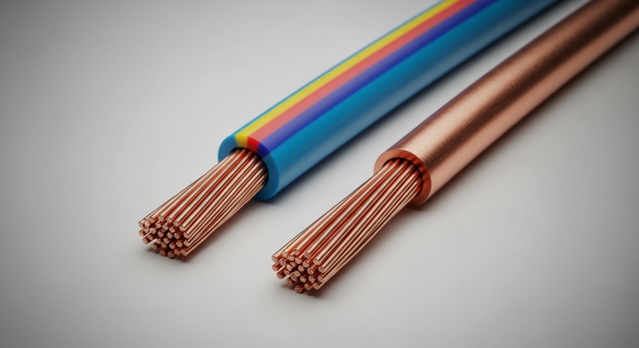 perbezaan tembaga bertebat dan tidak bertebat