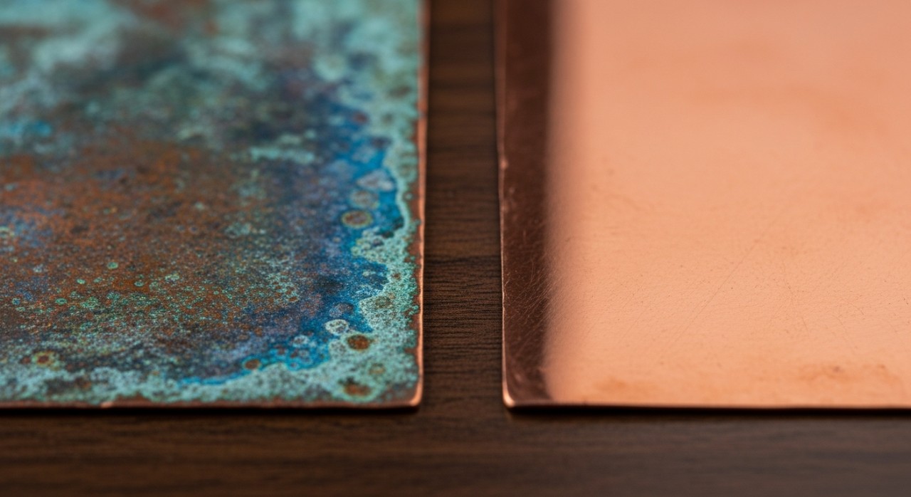 perbezaan tembaga lama dan baru