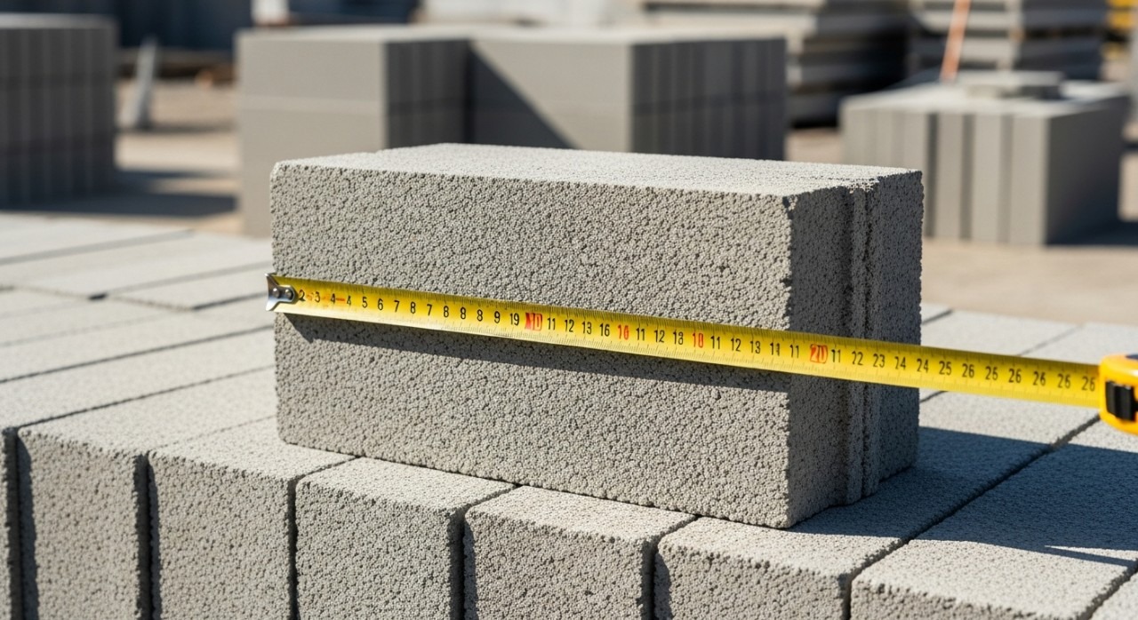 saiz batu blok pasir 40x20x10 cm