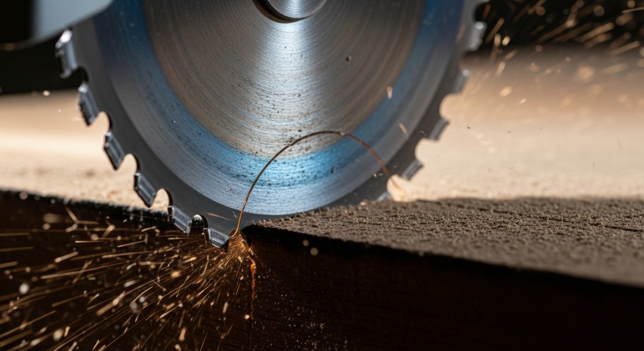 adakah kayu keras menumpulkan gergaji