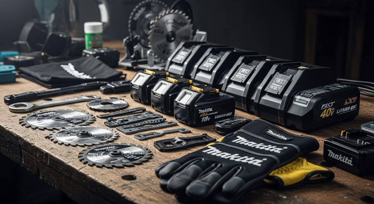 aksesori gergaji makita yang perlu ada