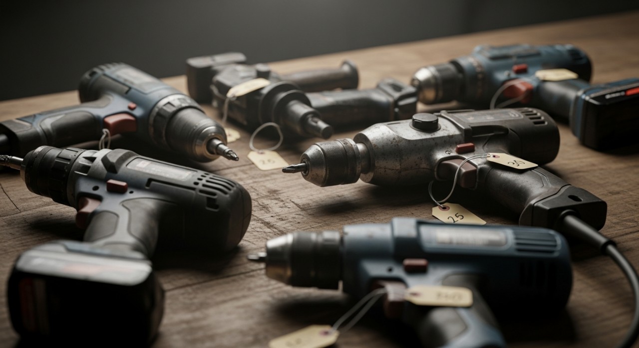 anggaran harga pasaran gerudi terpakai