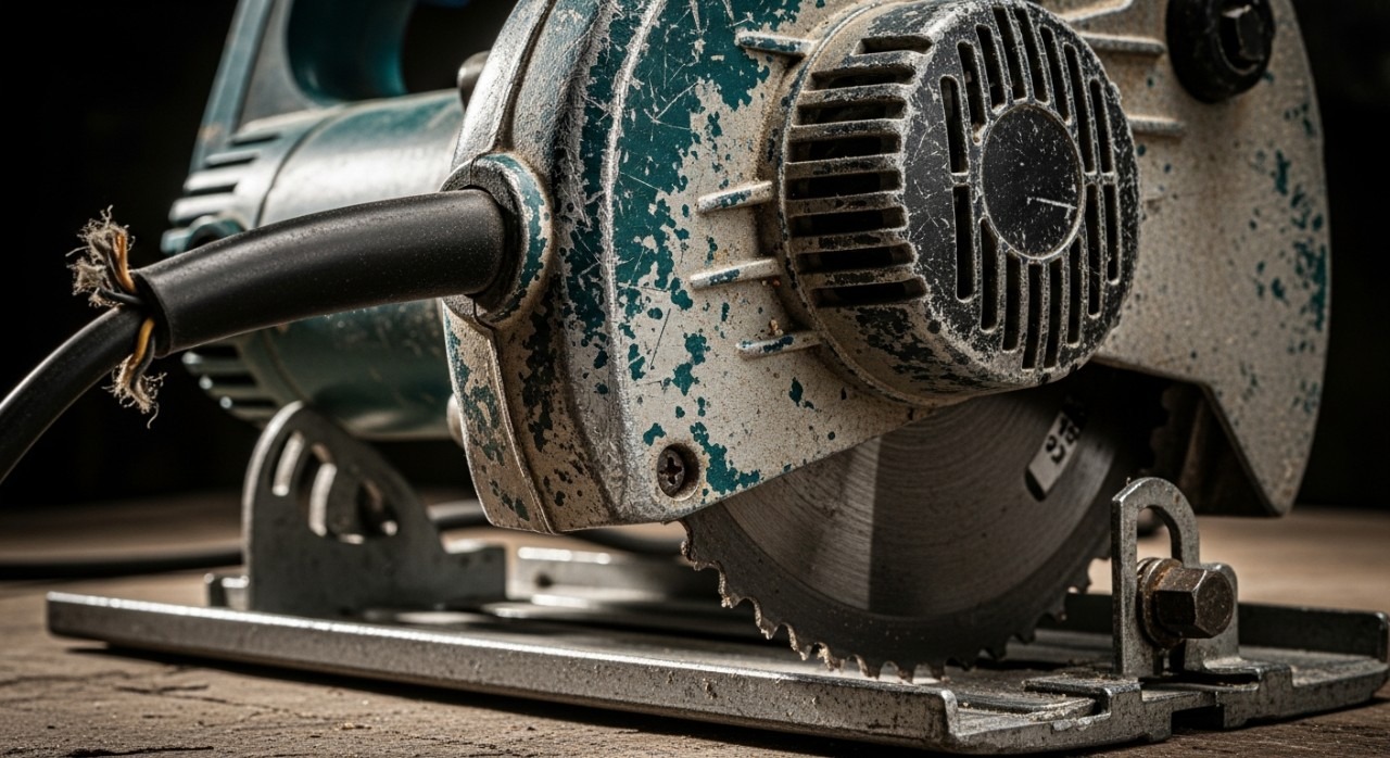 bahagian gergaji yang kerap rosak