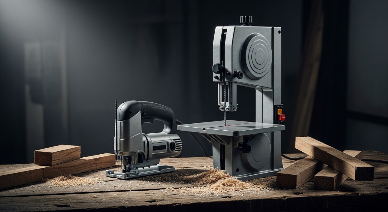 beza gergaji jig dan gergaji pita