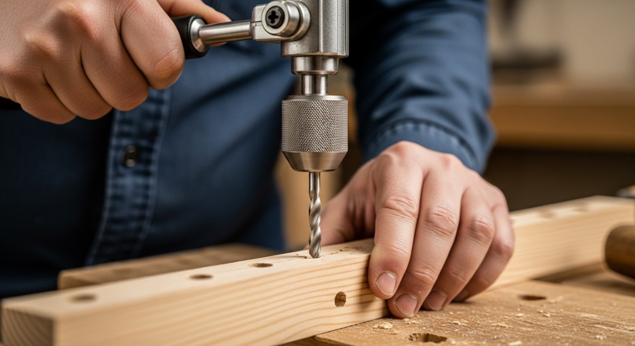 cara guna gerudi tangan manual