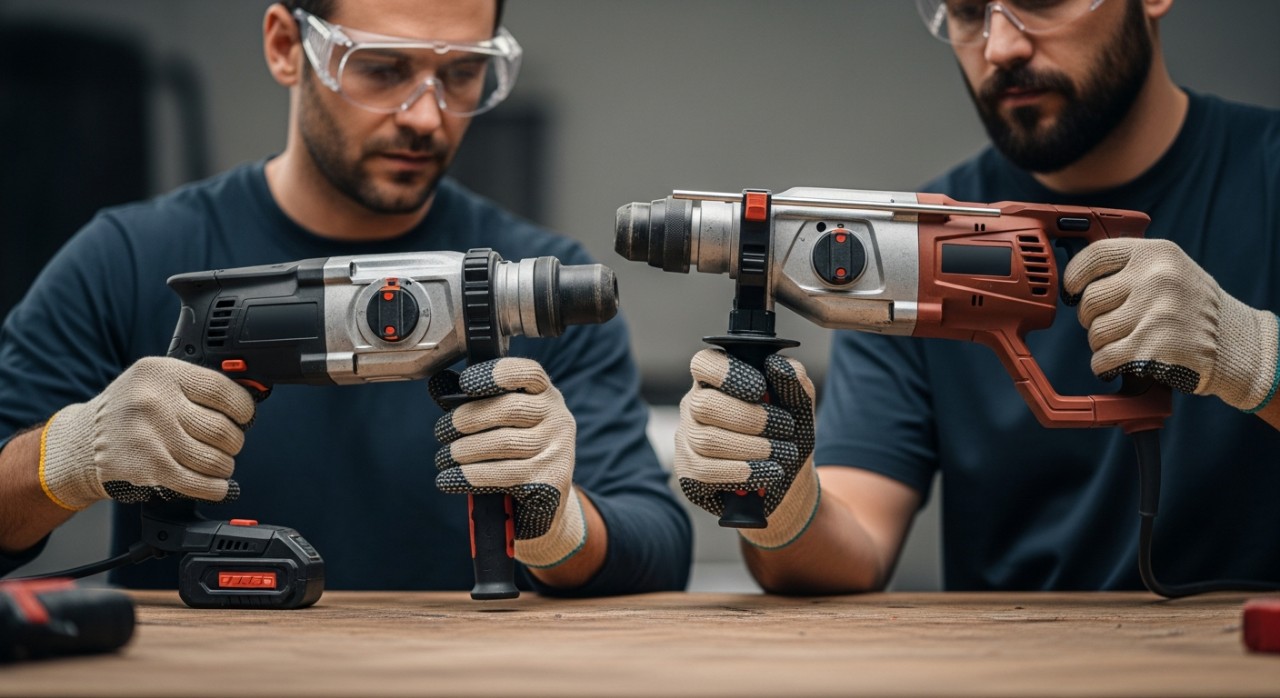 cara pilih gerudi tugas berat